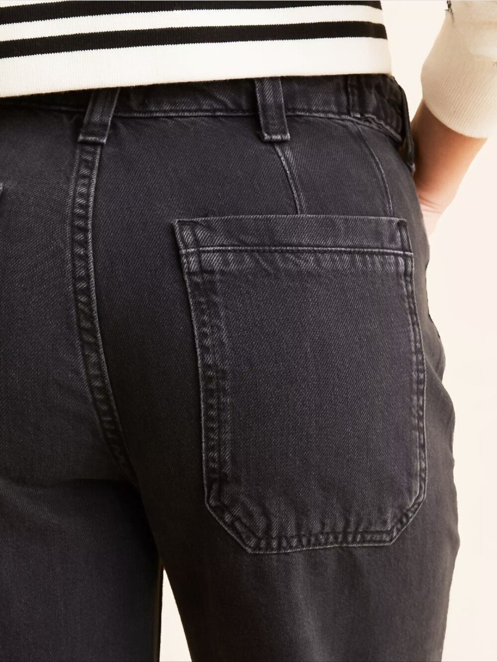 Free People We The Free Palmer Cuffed Baggy Jean Cotton Relaxed Wide-Leg - Picture 3 of 16